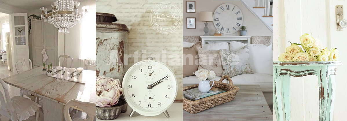 Specchio finestra shabby - arredamento provenzale shabby chic